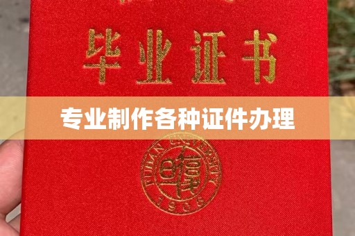雨花台专业制作各种证件办理
