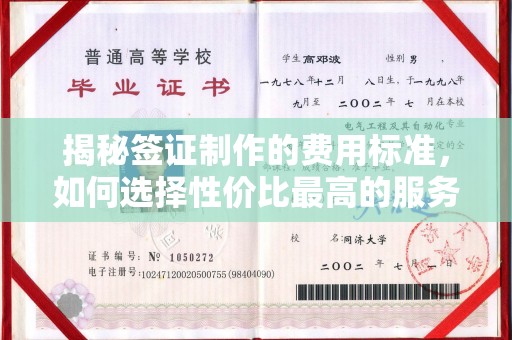 雨花台揭秘签证制作的费用标准，如何选择性价比最高的服务？