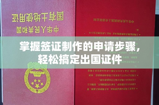 雨花台掌握签证制作的申请步骤，轻松搞定出国证件
