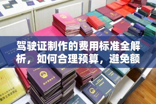 雨花台驾驶证制作的费用标准全解析，如何合理预算，避免额外支出